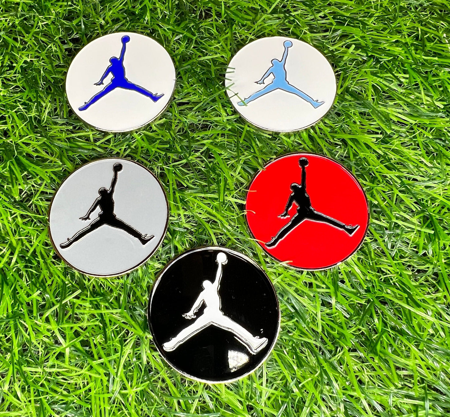 Air Jordan Jumpman Ball Marker 1.5” Coin Medallion Double Sided