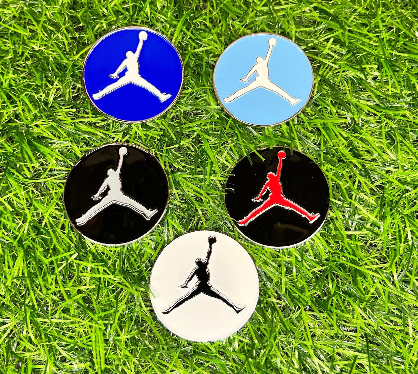 Air Jordan Jumpman Ball Marker 1.5” Coin Medallion Double Sided