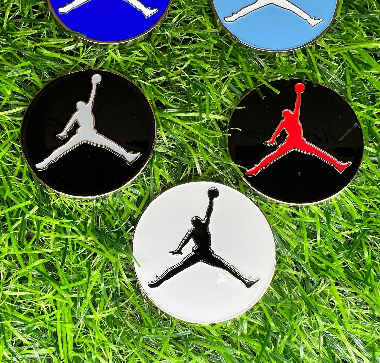 Air Jordan Jumpman Ball Marker 1.5” Coin Medallion Double Sided
