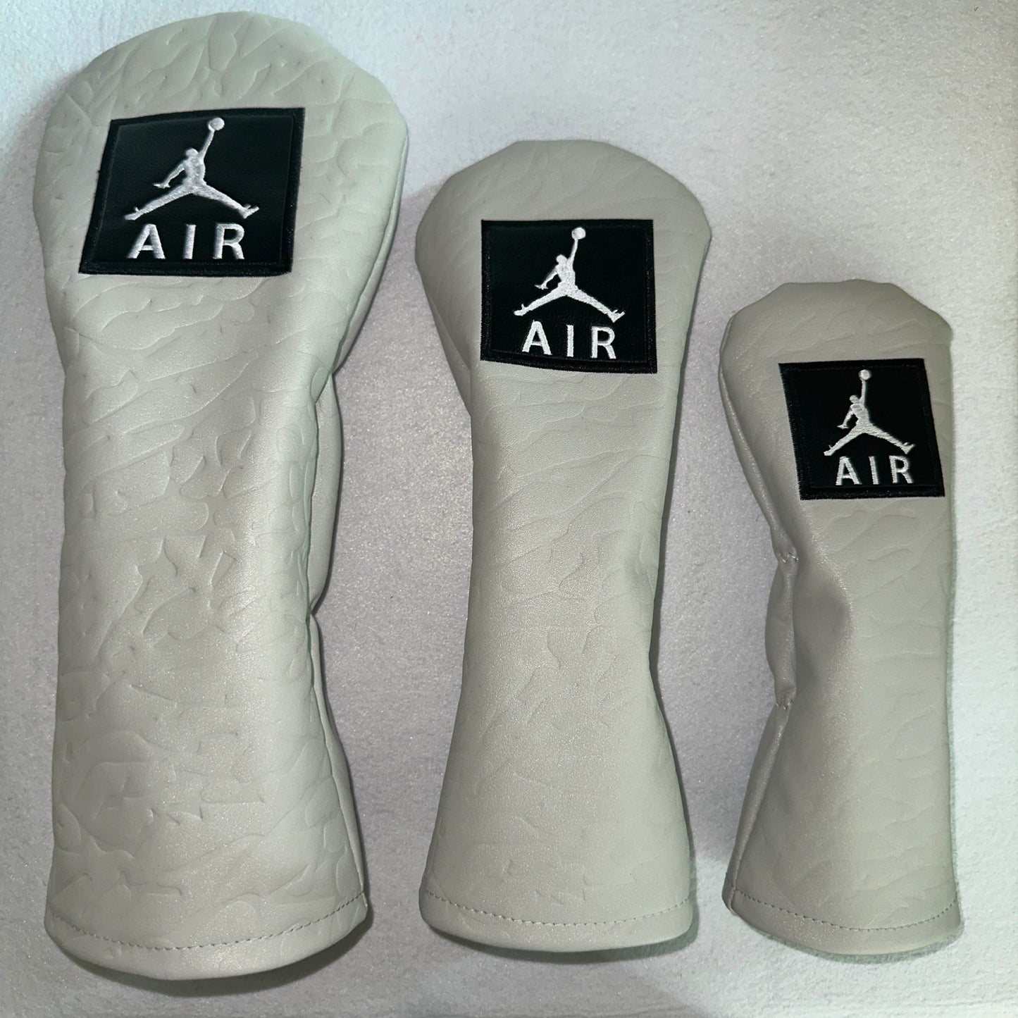 Air Jordan Golf Head Cover Textured Grey Elephant Print