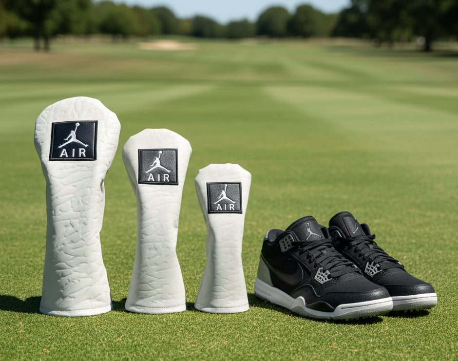 Air Jordan Golf Head Cover Textured Grey Elephant Print