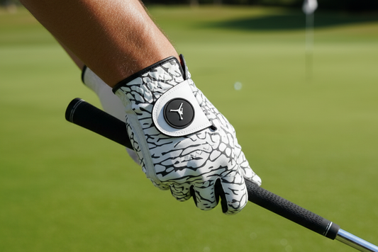 Jordan Golf Glove Elephant print White & Black Left Hand Only