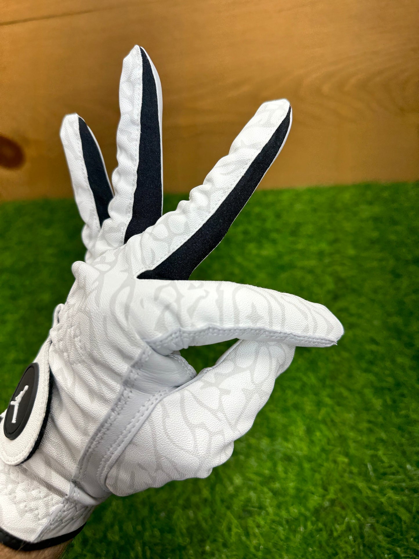 Jordan Golf Glove Elephant print White & Grey Left Hand Only