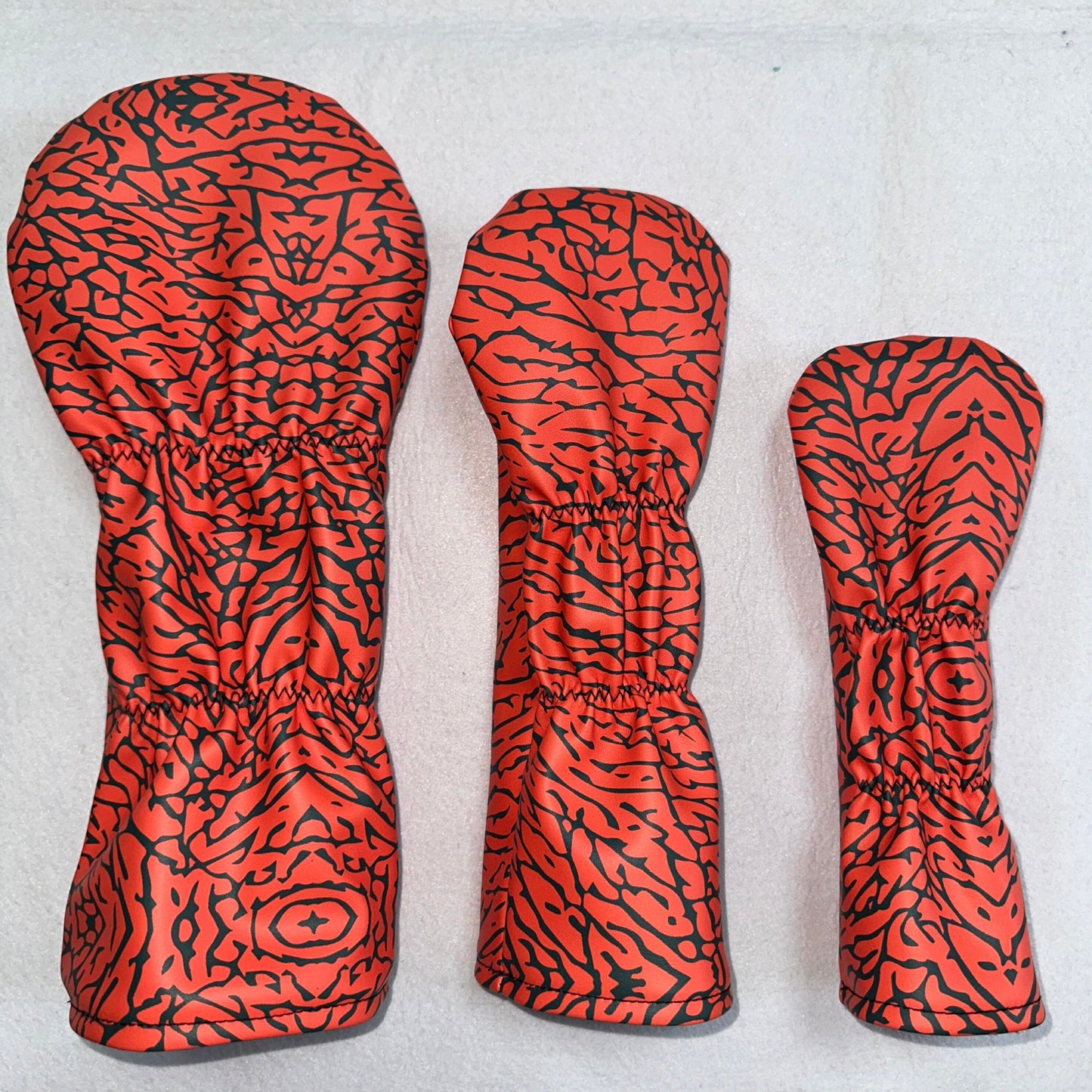 Air Jordan Head Cover Orange and Black Tiger Edition