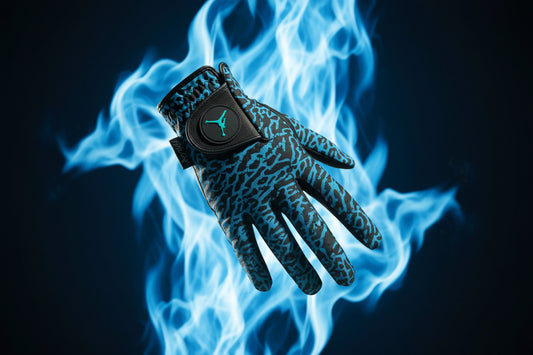 Jordan Golf Glove UNC Blue Elephant print Left Hand Only