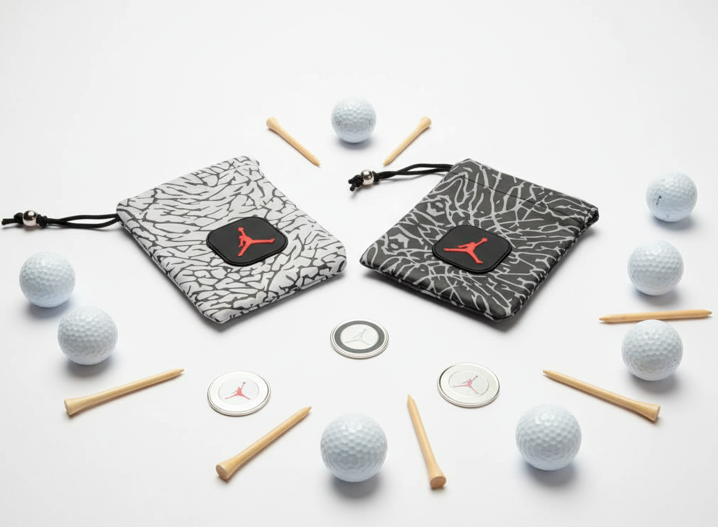 Jordan Golf Ball Bag Leather Hand Made