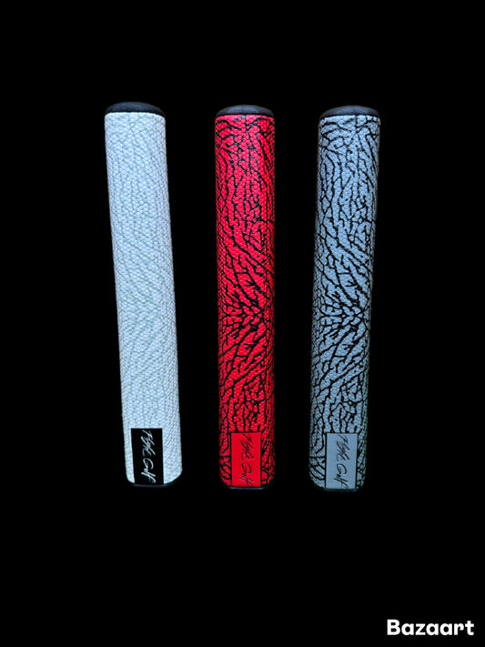 Jordan Elephant print Putter grip 5.0 Jumbo Super Stroker by Flight Golf