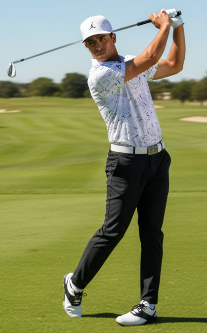 Air Jordan White/Grey Elephant Print Snap back by Flight Golf