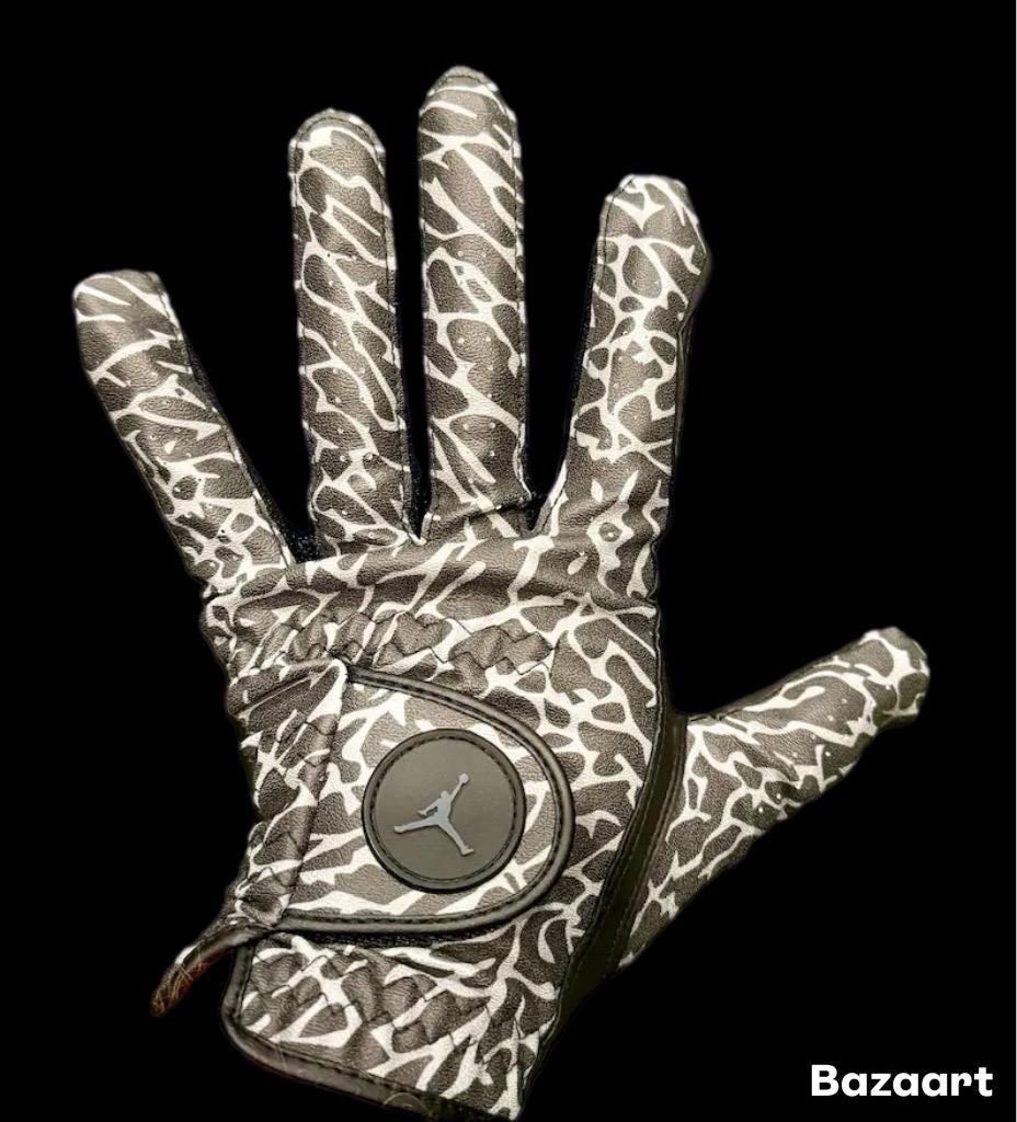 Jordan Golf Glove Elephant print Black & Grey Left Hand Only