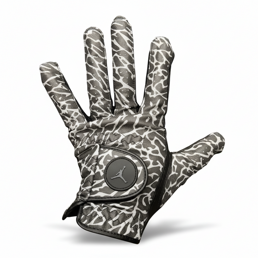 Jordan Golf Glove Elephant print Black & Grey Left Hand Only