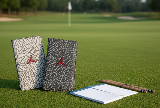 Air Jordan Yardage Book Waterproof Canvas Hand made Upcycled