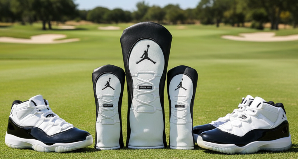 Air Jordan Golf Head Cover Concord 11 Leather