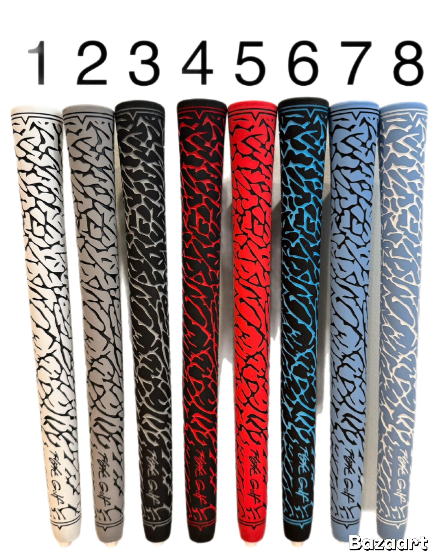 Air Jordan Golf Grips Elephant Print Soft Rubber Tour Velvet MID SIZE by Flight Golf