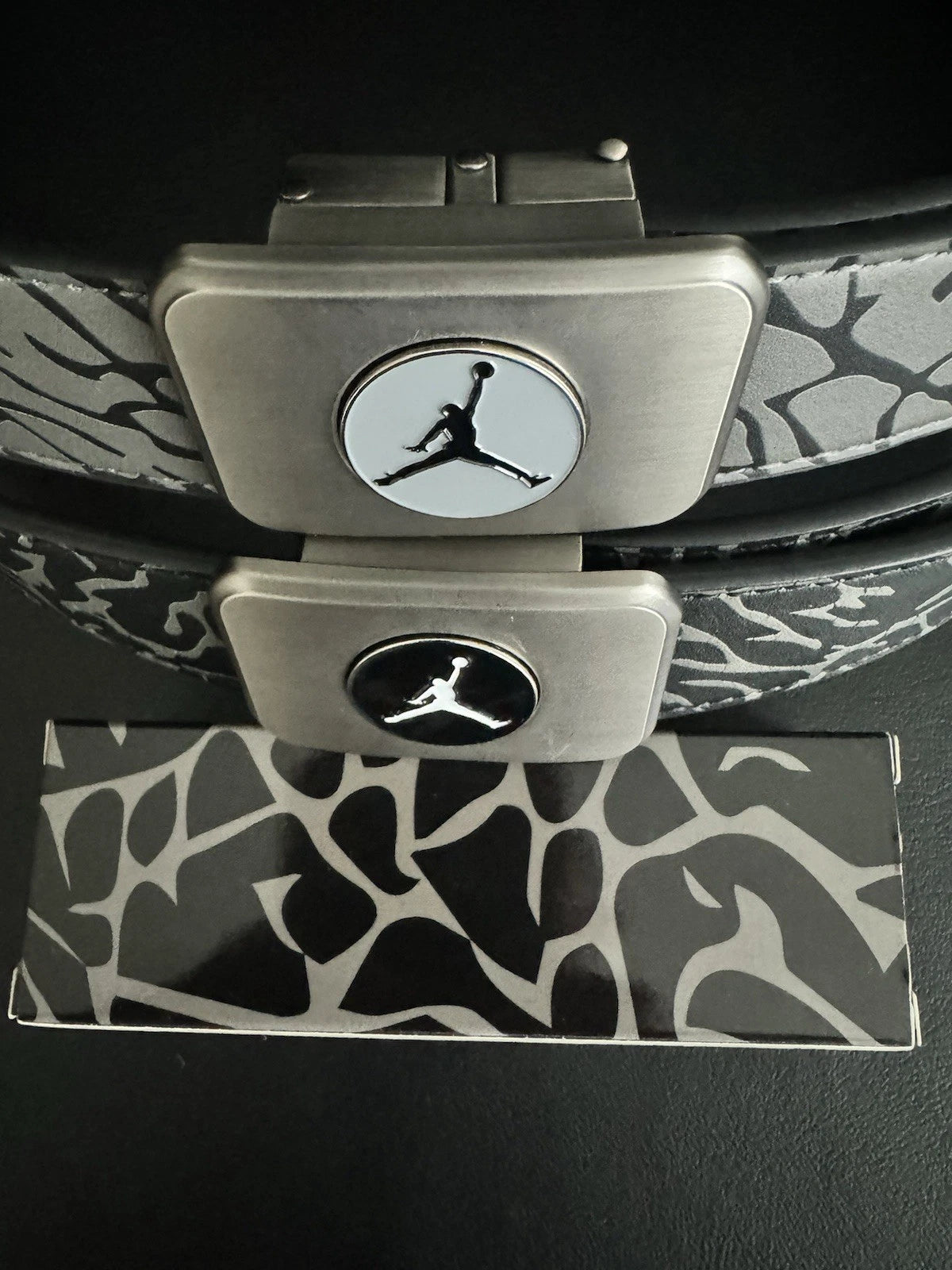 Air Jordan Elephant Print Adjustable Belt Ball Marker by Flight Golf