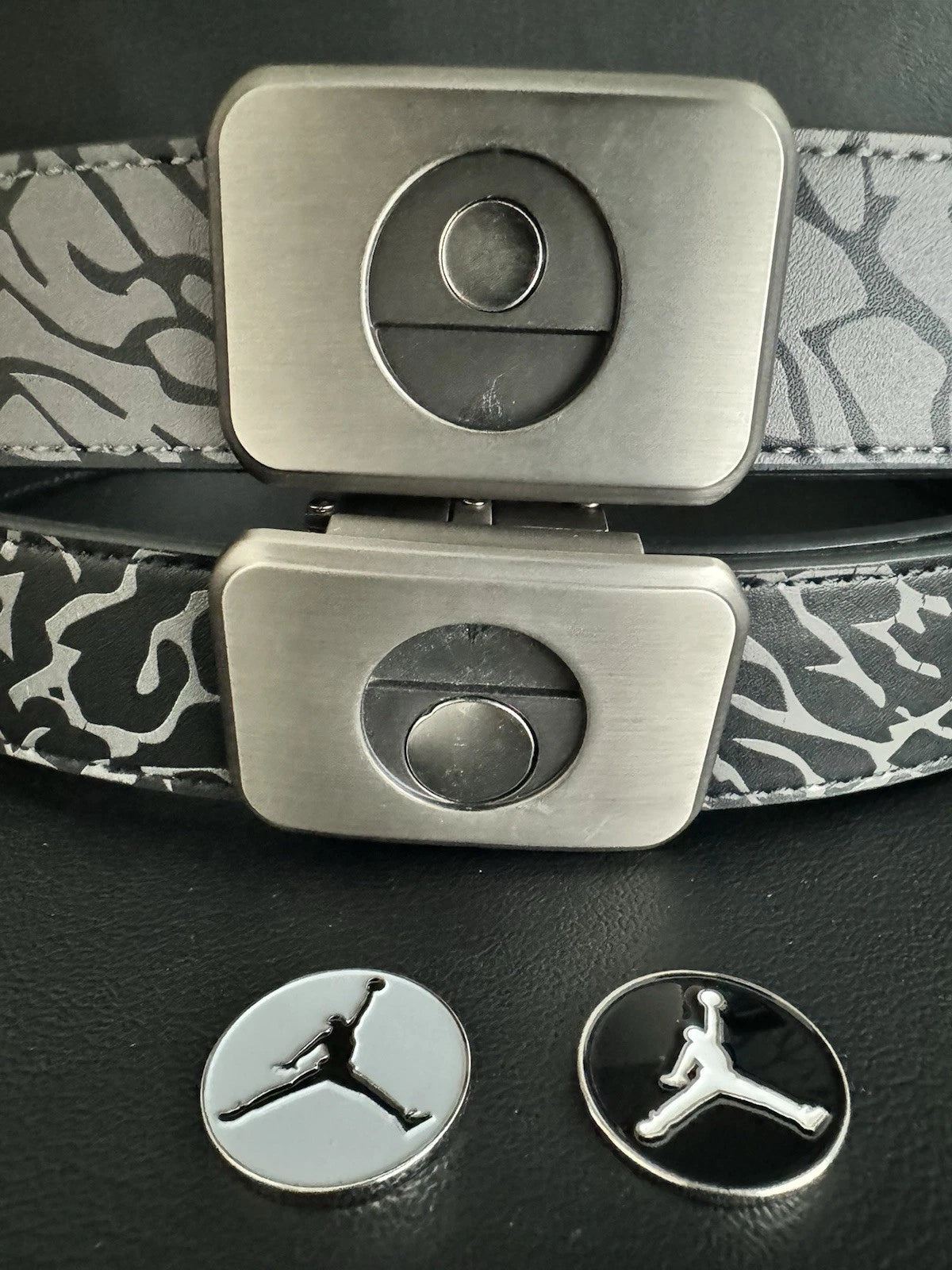 Air Jordan Elephant Print Adjustable Belt Ball Marker by Flight Golf