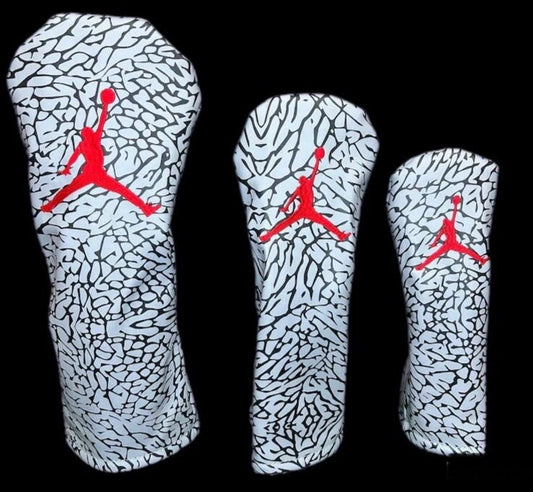 Air Jordan Golf Head Cover Cement Grey