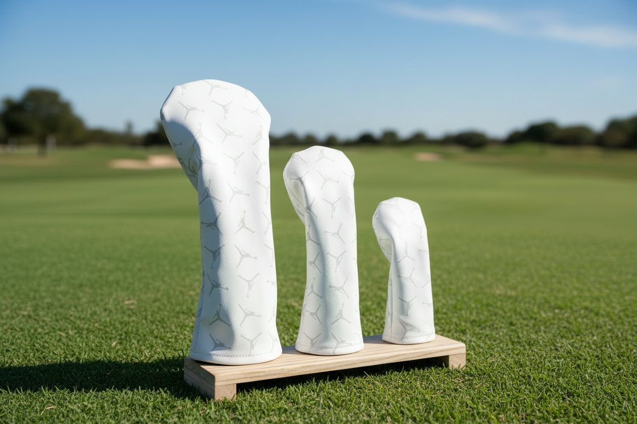 Air Jordan Golf Head Cover White/Grey Jumpman's