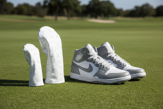 Air Jordan Golf Head Cover White/Grey Jumpman's