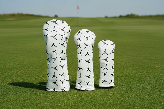 Air Jordan Golf Head Cover White/Black Jumpman's