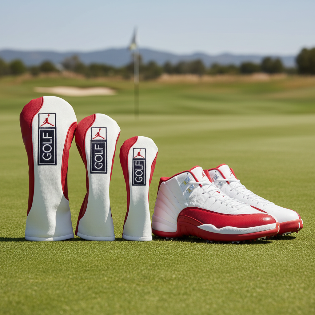 Air Jordan Golf Head Cover Cherry 12s Handmade