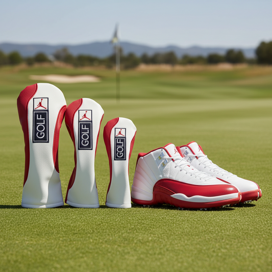 Air Jordan Golf Head Cover Cherry 12s Handmade